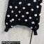 Chanel Wool, Cotton & Mixed Fibers & Camellias Pullover P76049 Black/White 2023