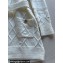 Chanel Cashmere, Wool & Silk Cardigan P74524 White 2023