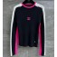 Chanel Wool Knit Top Black/White/Fuchsia 2023