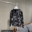 Chanel Cashmere Cardigan P74386 Black/White 2023