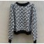 Chanel Mixed fibers & Wool Pullover P76094 Black/Silver 2023