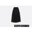 Dior Flared Mid-Length Skirt in Black Technical Cotton Lace with D-Lace Butterfly Motif 2023