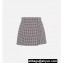 Dior Skort in Black and White Houndstooth Wool 2023