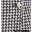 Dior Skort in Black and White Houndstooth Wool 2023