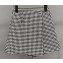 Dior Skort in Black and White Houndstooth Wool 2023