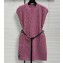 Louis Vuitton Felted Wool Knit Mini Dress 1AC3VE Rouge 2023
