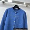 Louis Vuitton Denim-Effect Knit Cardigan and Pants Suit 2023