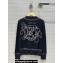 Hermes "Les Tambours" long-sleeve cardigan Black 2023