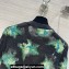 Dior Sweater in Green Multicolor Technical Cashmere, Mohair and Wool Knit with Dior Roses Motif 2023