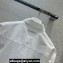 Prada White Holiday Shirt with Black Rose 2023