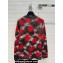 Dior Sweater in Red Multicolor Technical Cashmere, Mohair and Wool Knit with Dior Roses Motif 2023