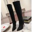 Christian Louboutin Heel 10cm Astrilarge Botta boots Suede Black 2023