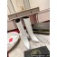 Christian Louboutin Heel 10cm Astrilarge Booty Low boots Calf leather White/Black 2023