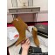 Christian Louboutin Heel 8.5cm Vidura Booty Low boots Suede Brown 2023