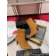 Christian Louboutin Heel 8.5cm Vidura Booty Low boots Suede Brown 2023