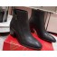 Christian Louboutin 7cm Santiazip Low boots leather CL18 Black 2023