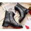 Christian Louboutin 3cm Spike-embellished TS Croc Low boots leather CL21 Studded Black 2023