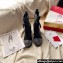 Christian Louboutin 7cm Spike-embellished TS Croc Low boots leather CL22 Black 2023
