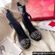 Christian Louboutin 7cm Spike-embellished TS Croc Low boots leather CL22 Black 2023