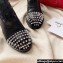 Christian Louboutin 7cm Spike-embellished TS Croc Low boots leather CL22 Black 2023