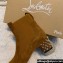 Christian Louboutin 5.5cm Study 55 Low boots leather CL28 Suede Brown 2023