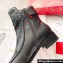 Christian Louboutin Ecritoir Leather Low boots CL29 Horsehair Black 2023