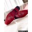 Christian Louboutin Ecritoir Leather Low boots CL31 Suede Black 2023