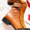 Christian Louboutin Ecritoir Leather Low boots CL32 Suede Brown 2023