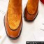 Christian Louboutin Ecritoir Leather Low boots CL32 Suede Brown 2023