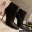Christian Louboutin Heel 8.5cm/10cm Low boots Calf leather CL05 Python Pattern Black 2023