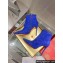 Christian Louboutin 10cm Low boots leather CL08 Chain Suede Blue 2023