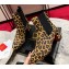 Christian Louboutin Heel 5.5cm Turelastic Low boots Calf leather Pony Kitty print Brown 2023