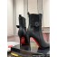 Christian Louboutin 10cm Low boots leather CL11 CL Chelsea Black 2023