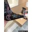 Christian Louboutin 10.5cm So Kate Starlight Booty Low boots leather CL15 Black 2023
