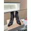 Christian Louboutin 10.5cm So Kate Starlight Booty Low boots leather CL15 Black 2023