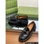Gucci Women's loafer with Horsebit 764211 in Leather Black 2023