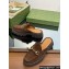 Gucci Women's Horsebit loafer slipper in Suede Coffee 2023