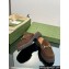 Gucci Women's Horsebit loafer slipper in Suede Coffee 2023