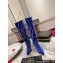 Christian Louboutin Heel 10cm Astrilarge Botta Pika Boots Blue 2023