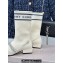 Jimmy Choo Heel 3cm Sock Knit Ankle Boots in White 2023