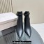 Jimmy Choo Heel 6.5cm/8.5cm Nell Ankle Boots in Calf Leather Black 2023