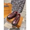 Louis Vuitton LV Discovery Lace Ups Men's Sneakers Red 2023