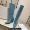 Jimmy Choo Blake Wedge Knee-High Boots with Honeybomb Crystals in Suede Malibu Mix 2023