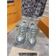 Louis Vuitton LV Discovery Lace Ups Men's Sneakers Gray 2023
