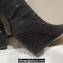 Jimmy Choo Blake Wedge Knee-High Boots with Honeybomb Crystals in Suede Black 2023