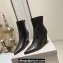Jimmy Choo Blake Wedge Leather Ankle Boots Black 2023
