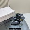 Jimmy Choo Heel 6.5cm/8.5cm Nell Mules in Calf Leather Black 2023