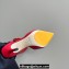 Jimmy Choo Heel 6.5cm/8.5cm Nell Mules in Calf Leather Red 2023