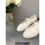 Chanel CC Logo Denim Mary Janes White 2023