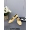 Chanel CC Logo Denim Mary Janes Beige 2023